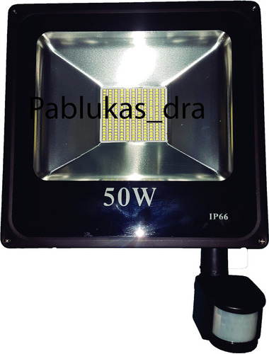 Reflector Led 50w Con Sensor De Movimiento Exterior