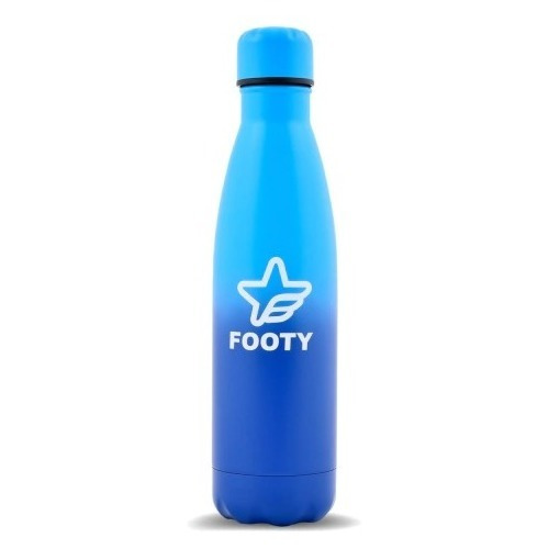 Botella Termica Infantil Footy Batik Azul Con Stickers