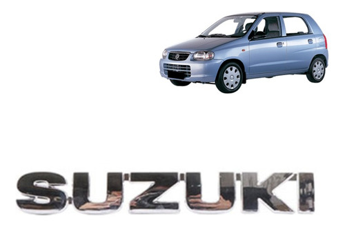 Emblema Trasero Suzuki Para Suzuki Alto 1.1 2007/2013