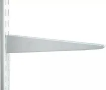 Comprar Mensula Metalica Reforzada 27cm Doble Enganche Para Riel X10