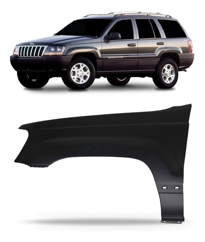 Paralama Grand Cherokee Ano 1997 1998 1999 00 2001 2002