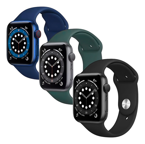 Correa Silicona Para Apple Watch 38mm - 42mm Serie 6 / 7 