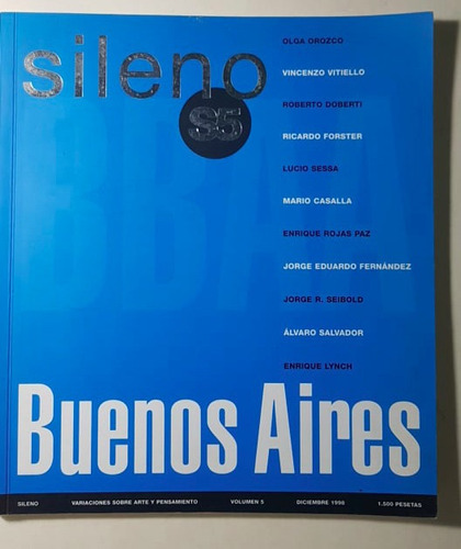 Revista Sileno Nro 5 Dedicada A Buenos Aires