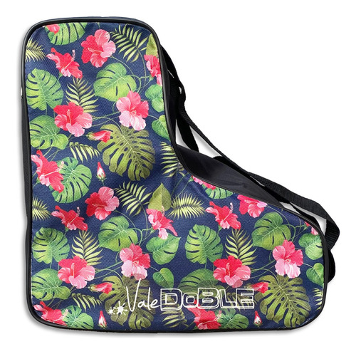 Bolso Para Patines Artísticos De 4 Ruedas - Floreado