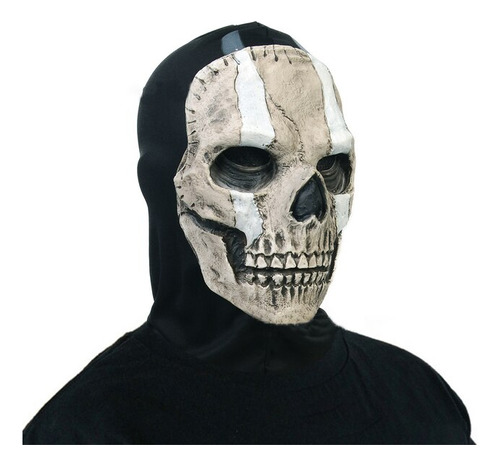 Juego Call Of Duty Mw2 Horror Ghost Skull Cosplay Unisex