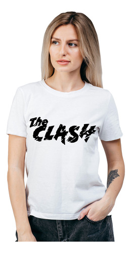 Polera Mujer The Clash Musica Algodón Orgánico Wiwi