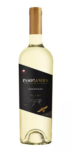 Imagem 1 de 1 de Vinho Chileno Paso De Los Andes Sauvignon Blanc 750 Ml