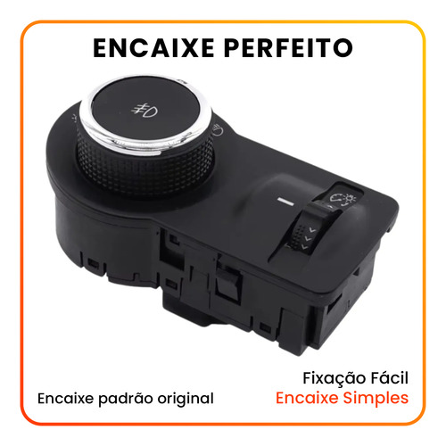 Botão Interruptor Farol Milha Agile Cobalt Montana Onix S10