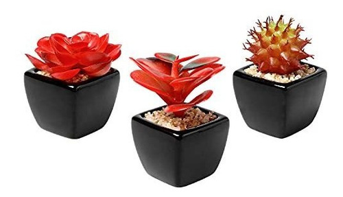 Plantas Artificiales Mygift Mini Plantas Suculentas Artifici