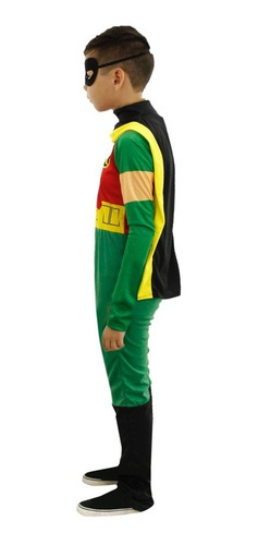 Imagen 4 de 7 de Disfraz Robin Teen Titans Go! Niño