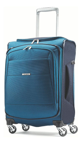 Valija Semi Rigida Eco-lite Expansible Azul Cabina Samsonite