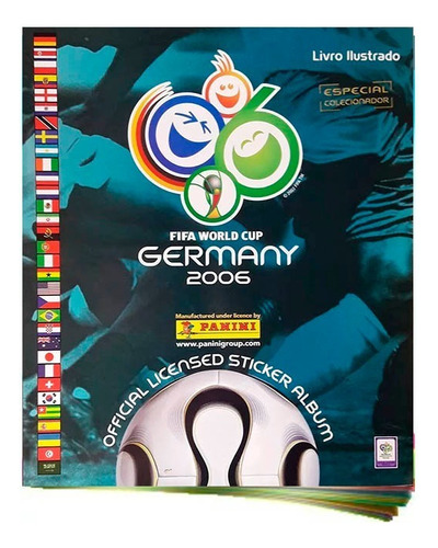 Álbum Completo Copa Do Mundo 2006 Oficial Panini