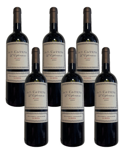 Vino Dv Catena L ´ Esploratore Malbec La Rioja Caja X 6 Un