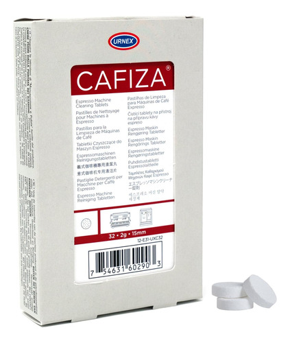 Cafiza Espresso Machine Cleaner Tablets, Blister (32, 2...