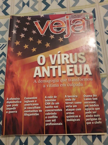 Revista Veja, O Vírus Antes-eua. #1. (Usado)
