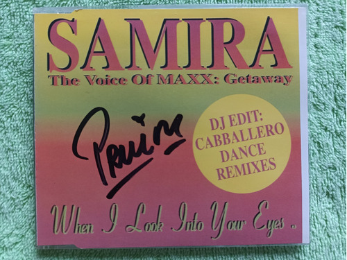 Eam Cd Maxi Single Samira When I Look Into Your Eyes 1995 