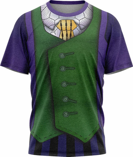 Coringa - Camiseta Infantil - Coringa Roxo - Dryfit Tecido