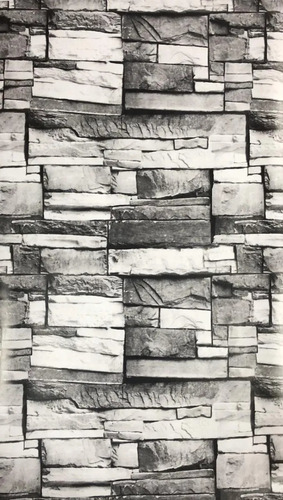 Papel Mural Pvc Piedra Caliza Pack 3 Rollos