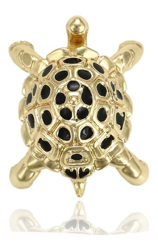 Dije Tortuga Oro 14k Lam Suerte Amuleto Calidad Premium