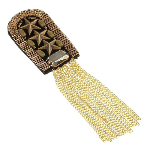 Traje De Charreteras De Hombro Oro