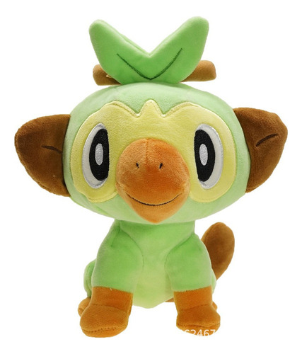 Grookey Peluche Muñeca Juguete Niños Cumpleaño Regalo 19cm