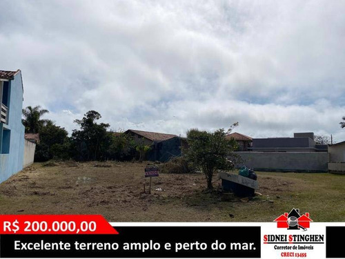 Imagem 1 de 7 de Excelente Terreno Amplo De 755,12 M², Com Boa Localização, Pertinho Do Mar, Em Bal. Barra Do Sul Sc. - 11