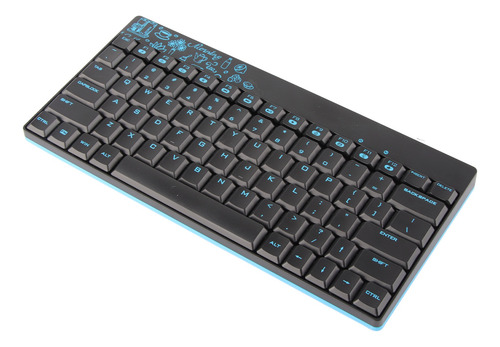 Conjunto De Teclado E Mouse Protable Wireless Combo Mini Ult