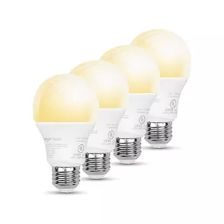 Bombilla Led Inteligente A19, Blanco Suave Regulable, W...