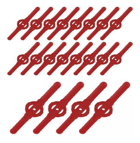 3 X 3x20pcs Brusher Cutter For Electric Cordless Mower 3 Pcs
