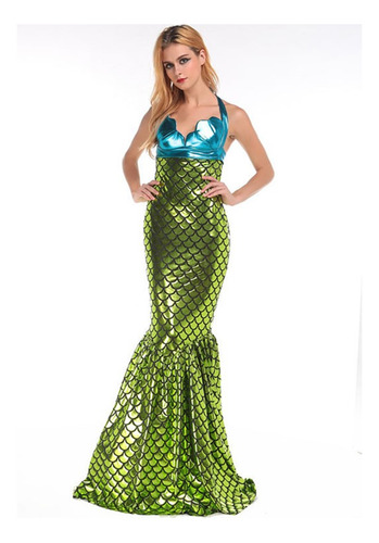 Beach Mermaid Ariel Princess Cosplay Costume Masquerade