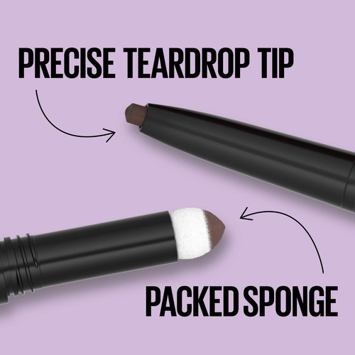 Lápis E Pó Para Sobrancelhas Maybelline Express Brow Black B