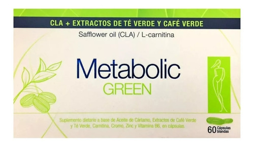 Café verde metabólico L-carnitina, Cla, café verde, 60 cápsulas