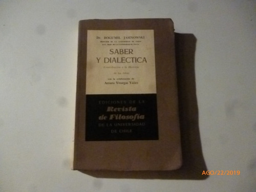 Saber Y Dialectica Bogumil Jasinowski