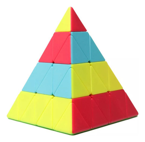 Z B Cubo Magico Pyramix 4x4 Pyramid Yisheng 4x4x4