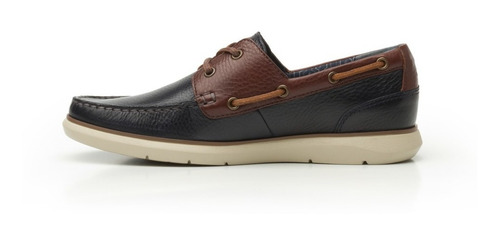 Imagen 3 de 5 de Calzado Zapato Flexi 403604 Marino Casual Vestir Oficina