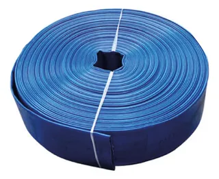 Manguera Plana 4 PuLG. 100 Mts Ml44econ Power Hunt Color Azul