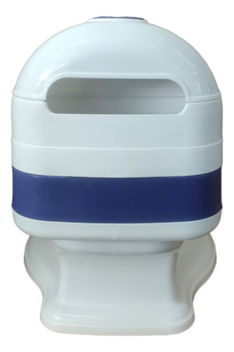 Baño Entrenador Acojinado Con Sonido Y Antiderrapante Color Azul