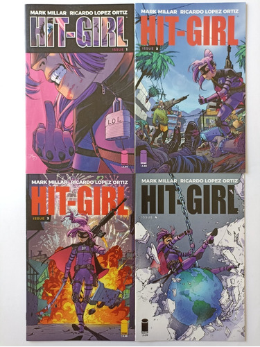 Imagen 1 de 1 de Hit-girl: In Colombia (#1-4, Comic Completo, Usa)