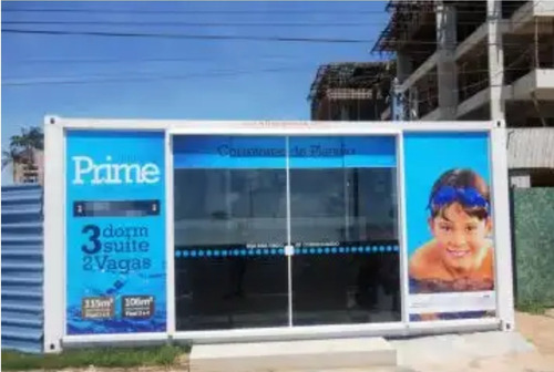 Conteiner 6 M Marítimo Stand Vendas Showroom Locação Mensal