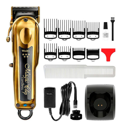 Máquina De Corte Profissional Wahl Magic Clip Cordless Gold