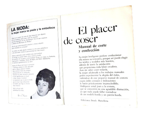 Burda El Placer De Coser Manual Corte Confección 132 Pag. (Usado)