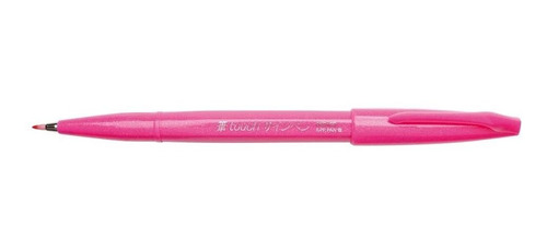 Pentel Fude Touch Sign Pen, Rosa, Trazo De Pincel Similar...