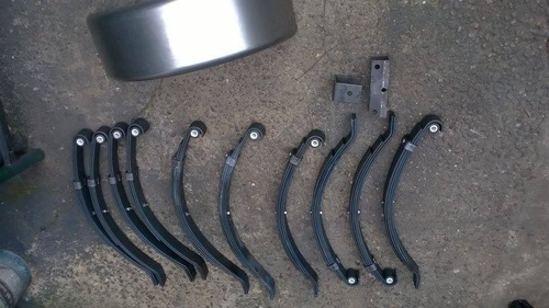 Elastico Para Trailer 750kg De 3 Hojas Con Segunda Envuelta