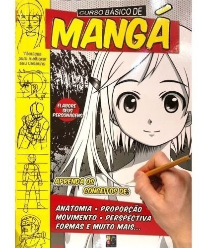 Curso Básico De Mangá, De A Pé Da Letra. Editora Pe Da Letra Em Português