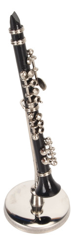 Soporte Y Funda En Miniatura De Juguete Para Clarinete, Mode