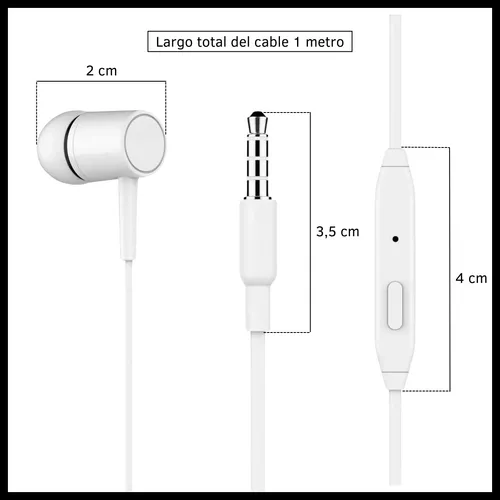 Manos libres cable largo clearance