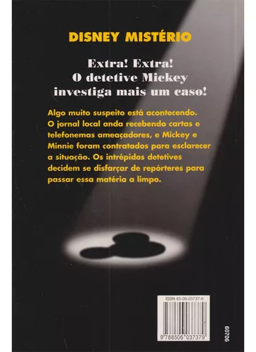 Livro colorir da disney misterio