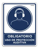Comprar Señalamiento Obligatorio Uso De Proteccion Auditiva 40x50