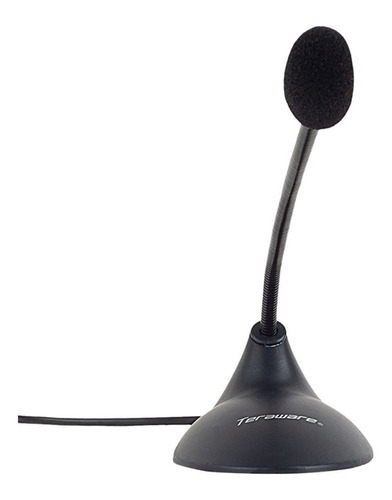 Micrófono Para Pc Teraware Jtht101 Jack 3.5mm Color Negro