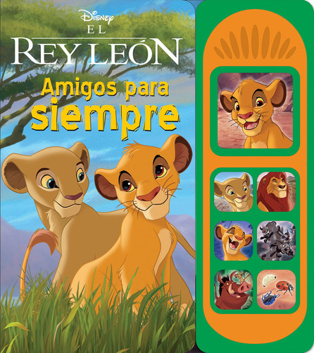 Libro Amigos Para Siempre. El Rey Leon Disney. 7b Lsb - L...